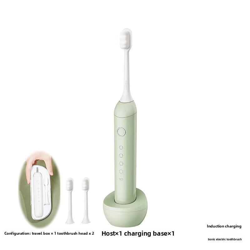 Electric Toothbrush, Rechargeable Model, Universal for Adults and Children, Couple Model, Household Portable Sonic Toothbrush Set.