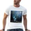 Lone Wolf Moon T-Shirt Tough Fabric Work Tee