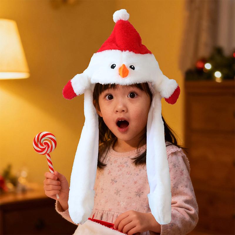 Non-Toxic Funny And Moving Cartoon Airbag Snowman Old Man Christmas Hat Christmas Decorations Christmas Parties Gifts