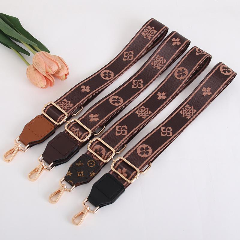 Extended Leather Women's Bag Strap - Non-Fading Jacquard Webbing for Handmade Computer Bags