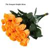 10 Heads Real Happy Flower Mini 10 Colors Valentine's Day Flowers Photography Photo Gift Crystal Grass Bouquet Home Decorative