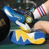 Herbst/Winter Leder Kinder Drehverschluss Basketballschuhe Jugend Kinder Sport Basketballschuhe