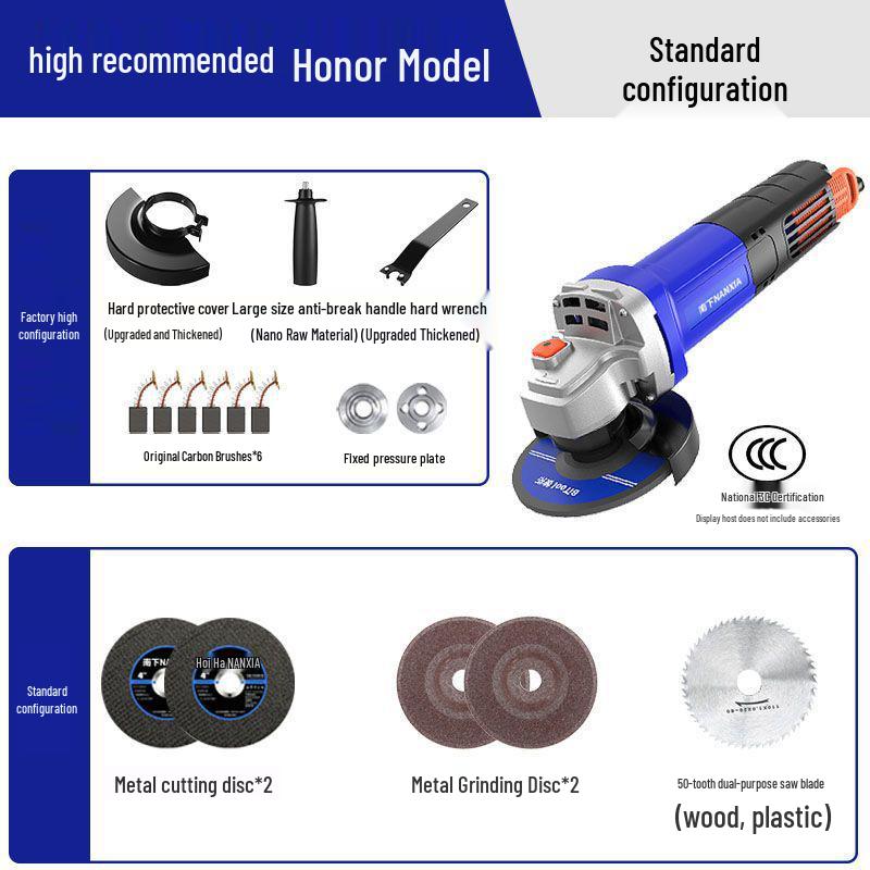 Compact Multifunctional Angle Grinder & Polisher