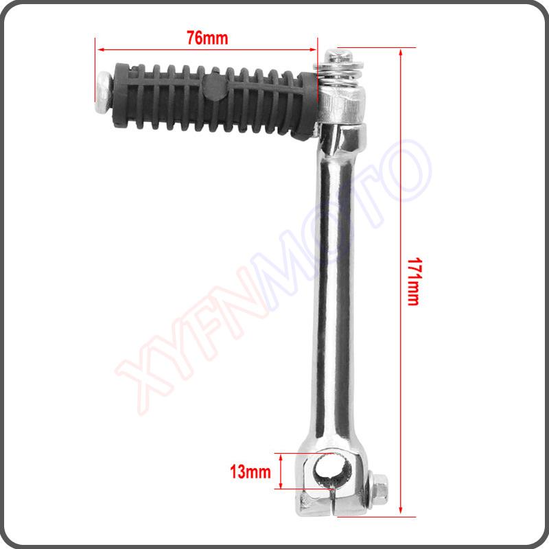 Motorcycle 13mm 16mmKick Start Starter Shifter Lever For Yamaha PW80 PY80 PW50 PEEWEE Honda Z50A CT70 CT90 Dirt Bike parts