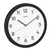 CASIO IQ-860NJ-1JF Wall Clock, Wall Clock, Radio Clock, Black, Analog, Automatic Lighting, Second Hand Stops At Night, Comes with Light, Can Be Used