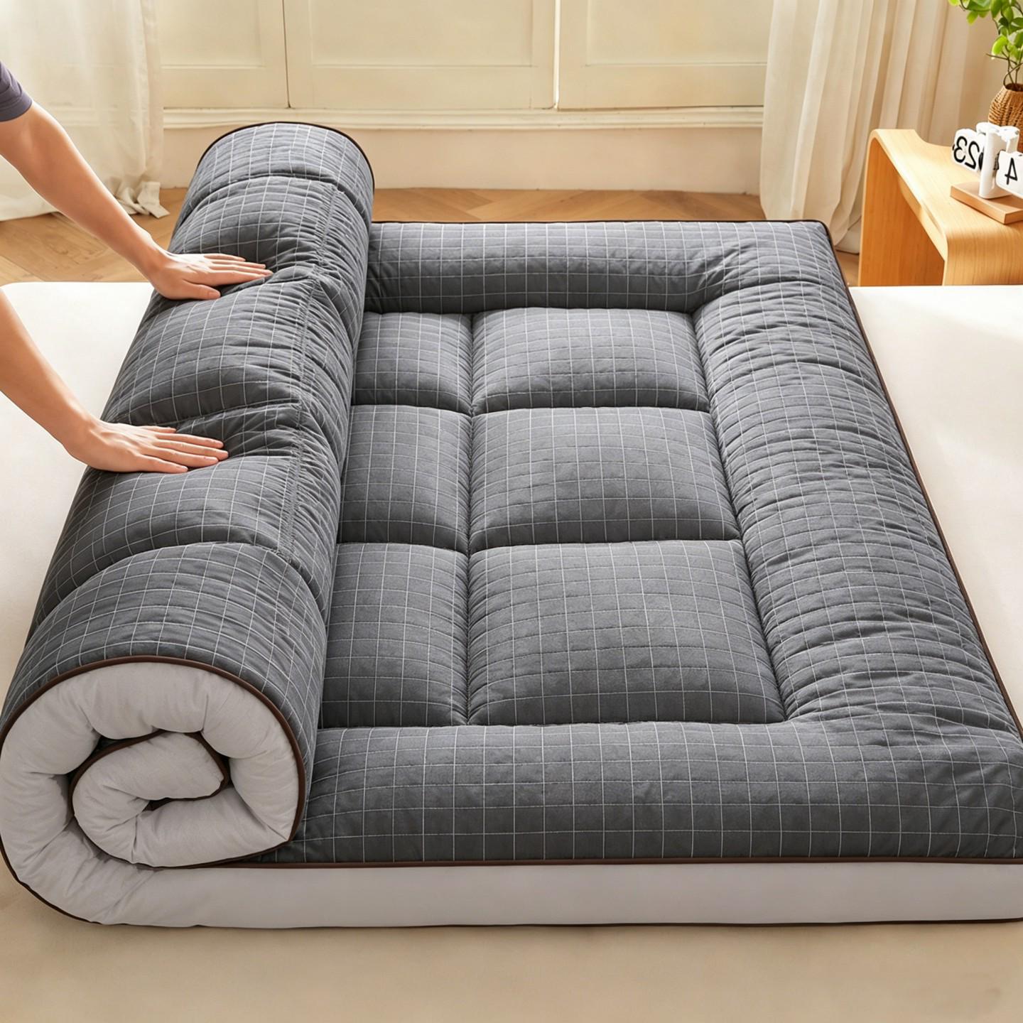 Plush 3D Dorm Mattress Pad -