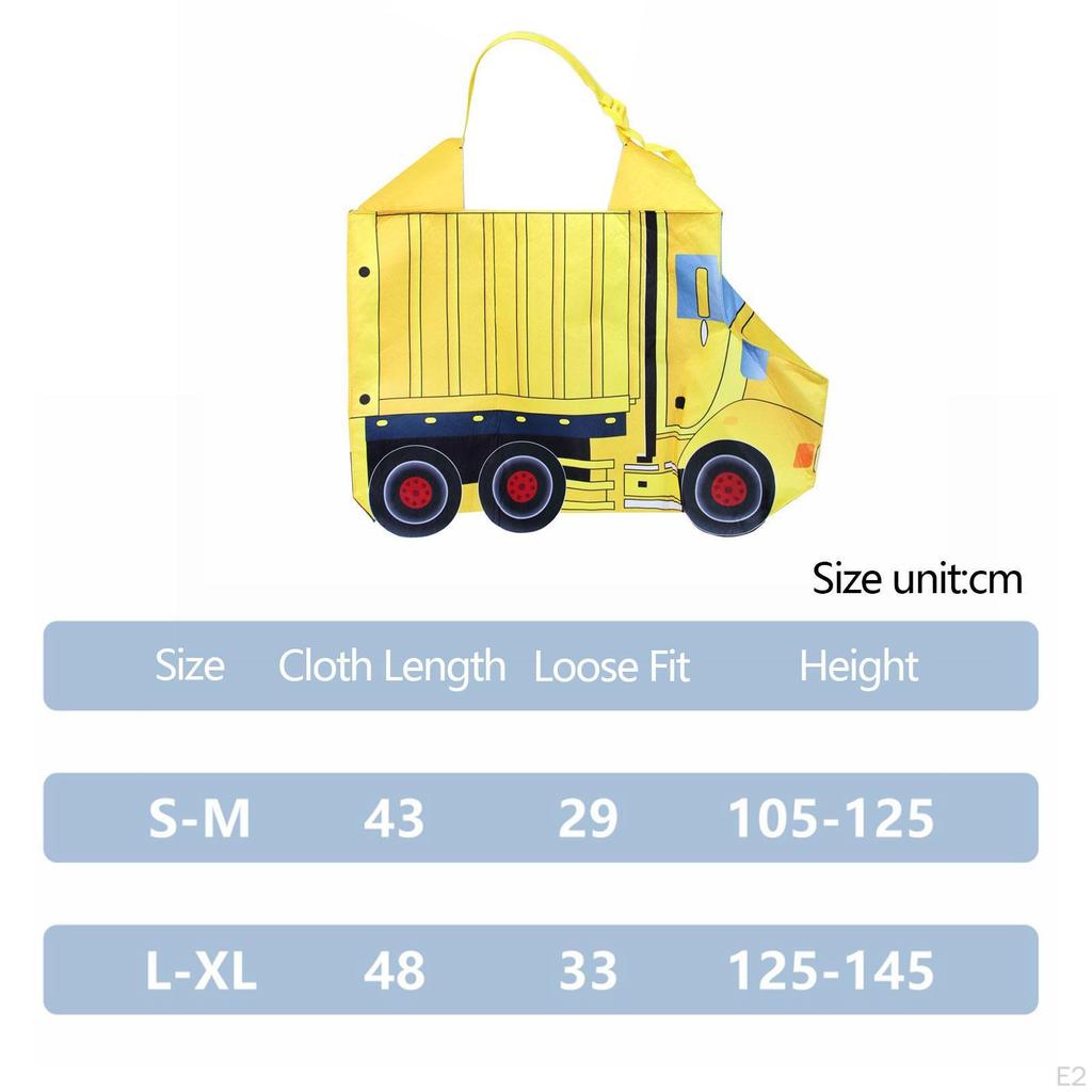 Halloween Dump Truck Costume for Cosplay Kindergarten Carnival