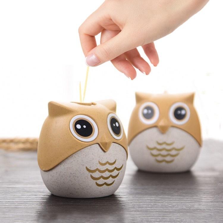 Household Toothpick Storage Box, Fully Automatic Cute Toothpick Box