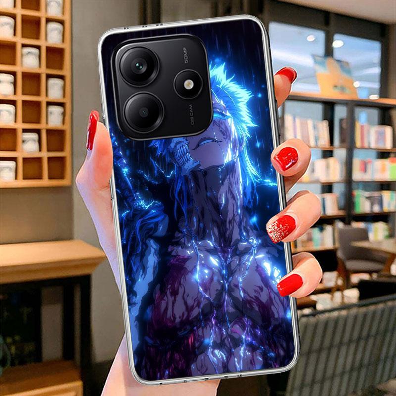 Grimmjow 6 Bleach Phone Case For Xiaomi Redmi Note 15 14 13 12 11 10 Pro Plus 14S 12S 11S 11T 11E 10S Soft Fundas Shell Redmi No