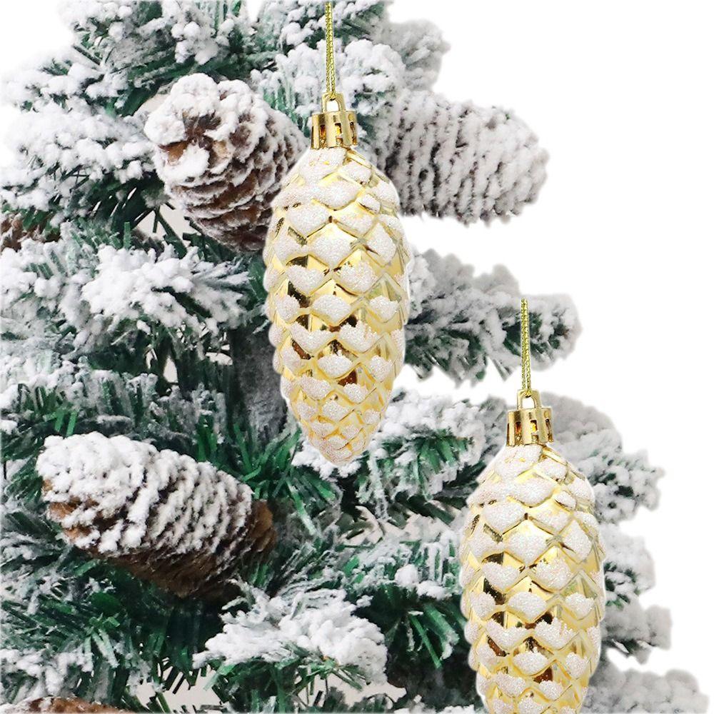 5 Stück Dekorative Weihnachtsbaumschmuck Kleine Weihnachtskugel Feste