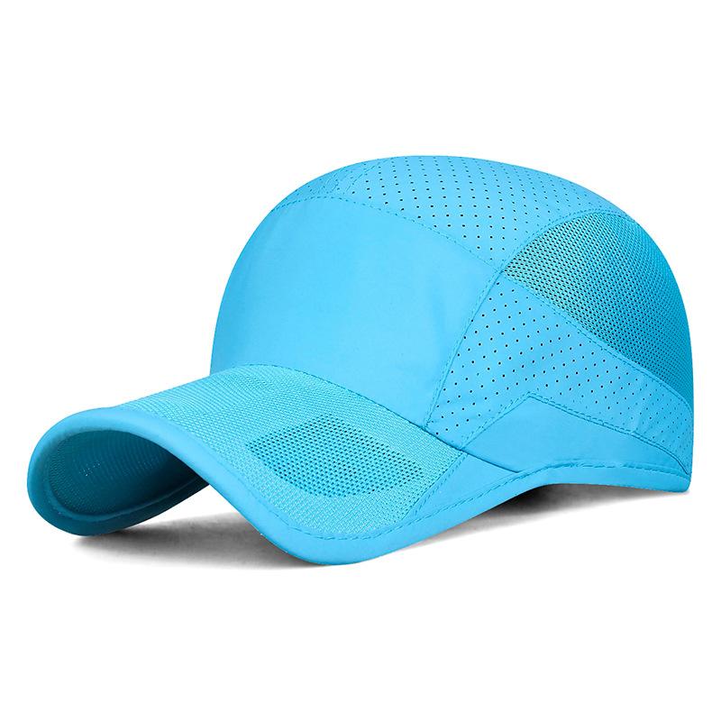 Cappellino da Baseball Traspirante Estivo con Protezione Solare, Asciugatura Rapida, per Esterno, Unisex, Regolabile, Rete Solare Sportiva