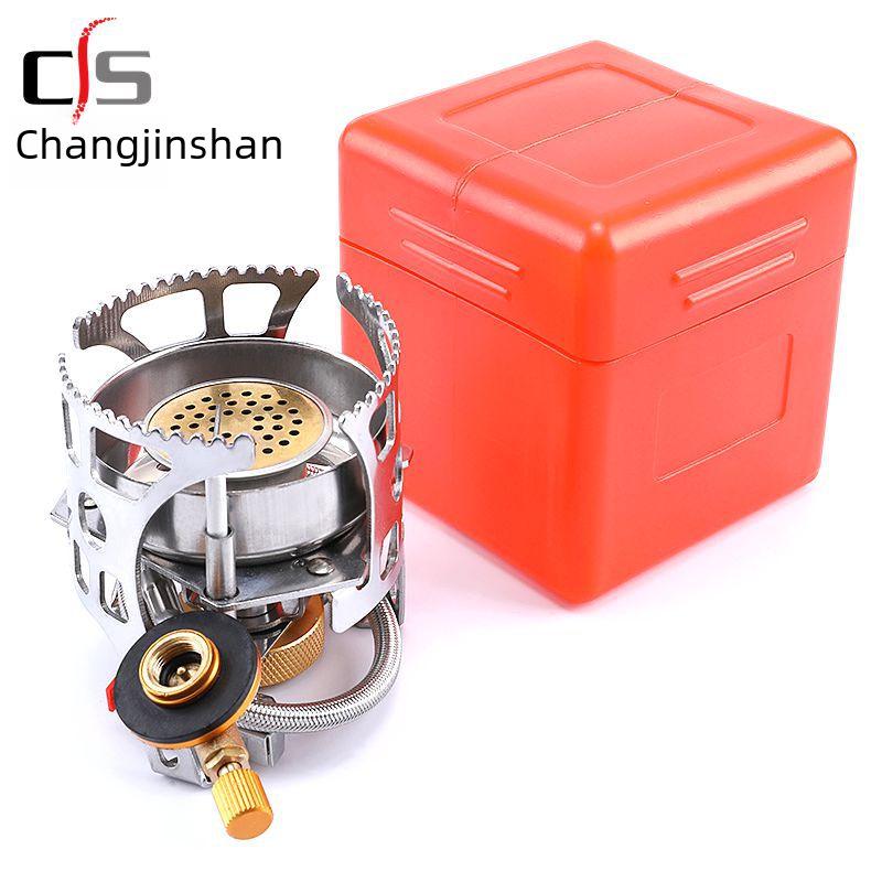 Changjinshan Rüzgar Geçirmez Bakır Çekirdekli Taşınabilir Kamp Ocağı