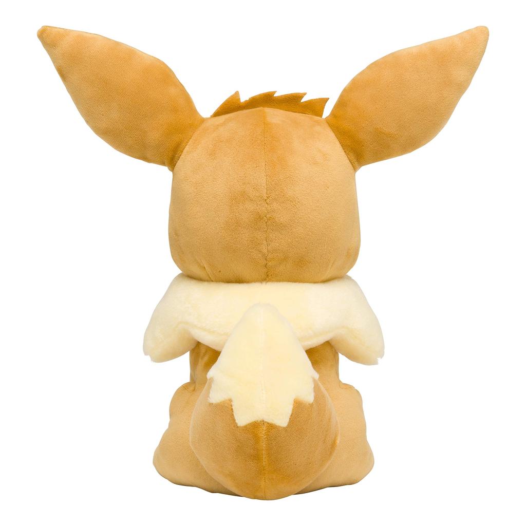 Center Original Plush 31 x 34 x 26 cm x W x Pokémon Toy, Life-Size Eevee, Standard, (H D)