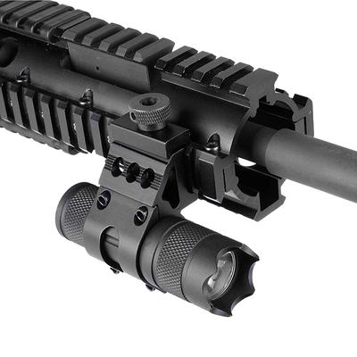 1Pair Tactical 25.4Mm Quick Release Offset Flashlight Scope Mount 20Mm Rail 45 Degree Sight Mount Hunting Accessories