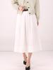 Acud Barrel Volume Skirt _Ivory