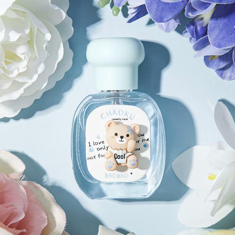 Trendy Sweetheart Era Cute Bear Perfume 25ml: Floral Fruity Lavender Long-Lasting Fragrance