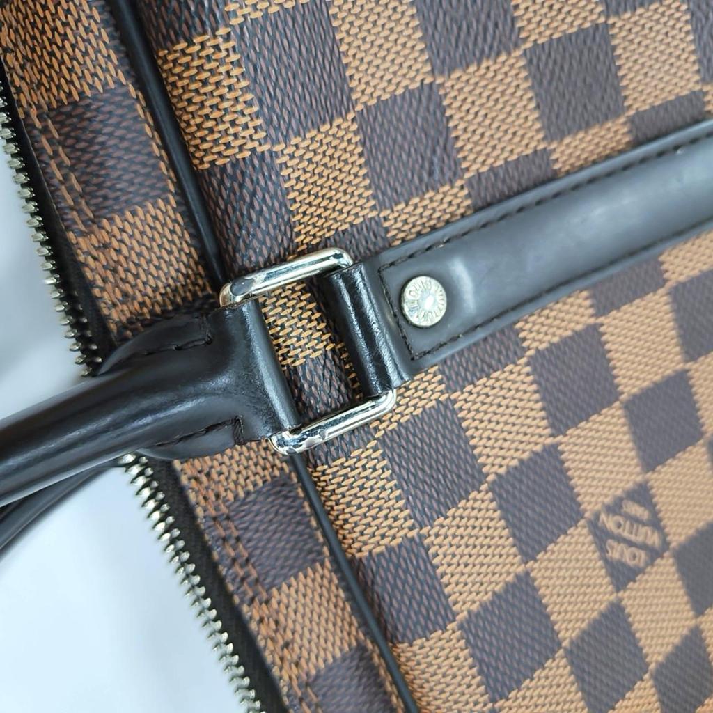 [Pre-Owned] Document Holder Travel Classic Monogram Commuter Canvas Briefcase Laptop Bag Shoulder Crossbody Tote Small - Very Good #NFZ089