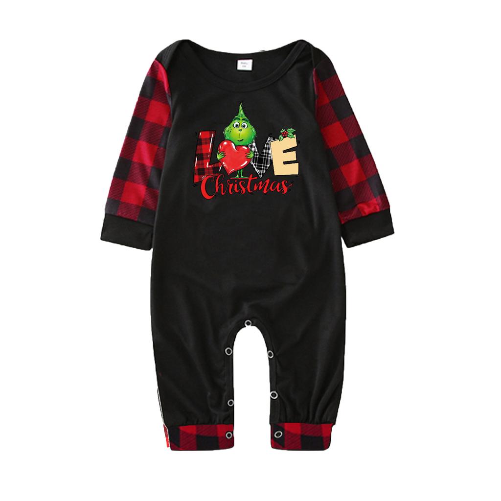 Passende Familiensets mit Weihnachtsmotiven, Langarmshirts und Hosen