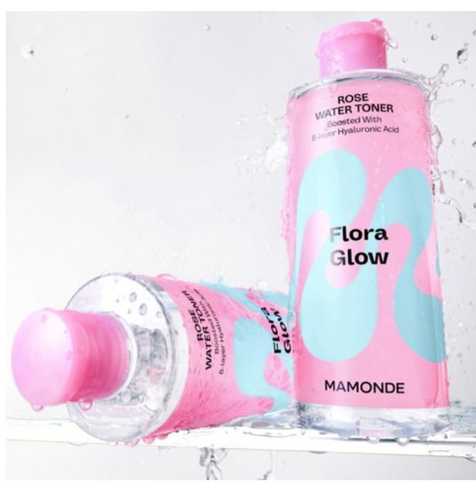 Mamonde Flora Glow Rose Water Toner 500ml – Hydrating & Glow Care Toner