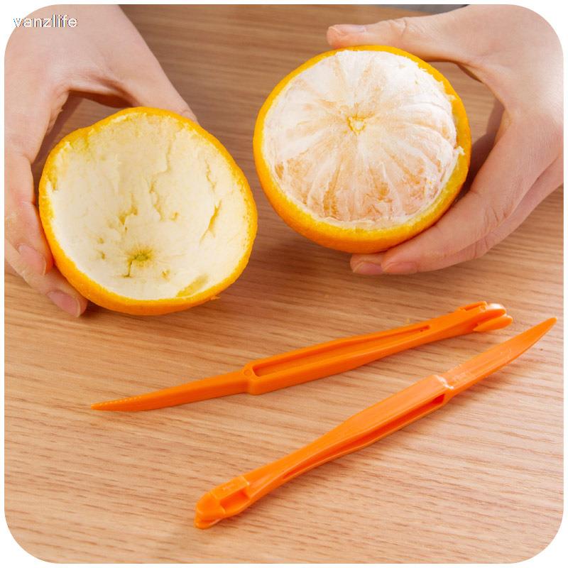 3pcs, Creative Orange Peeler with Handle - Easy-to-Use Fruit and Vegetable Cutter for Kitchen Gadgets