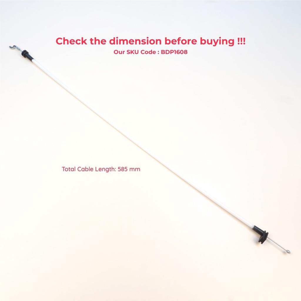 BDP1608 Lanko pro uvolnění otevírání kliky předních dveří pro Mercedes Sprinter MK1 1995-2006 VW LT MK2 1996-2006 9017600704 2D0837085