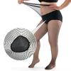 Women's Sparkling Crystal Large Size Fishnet Pantyhose Stretch Nylon Stockings Rhinestones Mesh Tights For Evening Wear