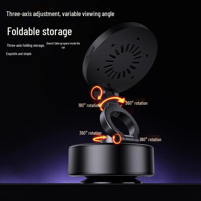 MagSafe 15W Wireless Fast Charging Car Phone Holder