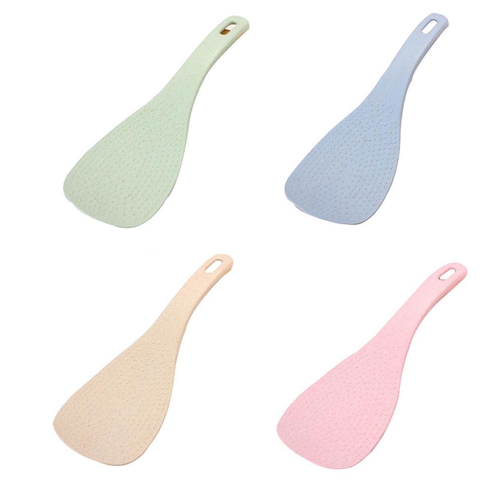 Straw Kitchen accessories Tableware Dinnerware Rice Paddle Rice Spoon Rice Scooper Cooking tools 4Pcs