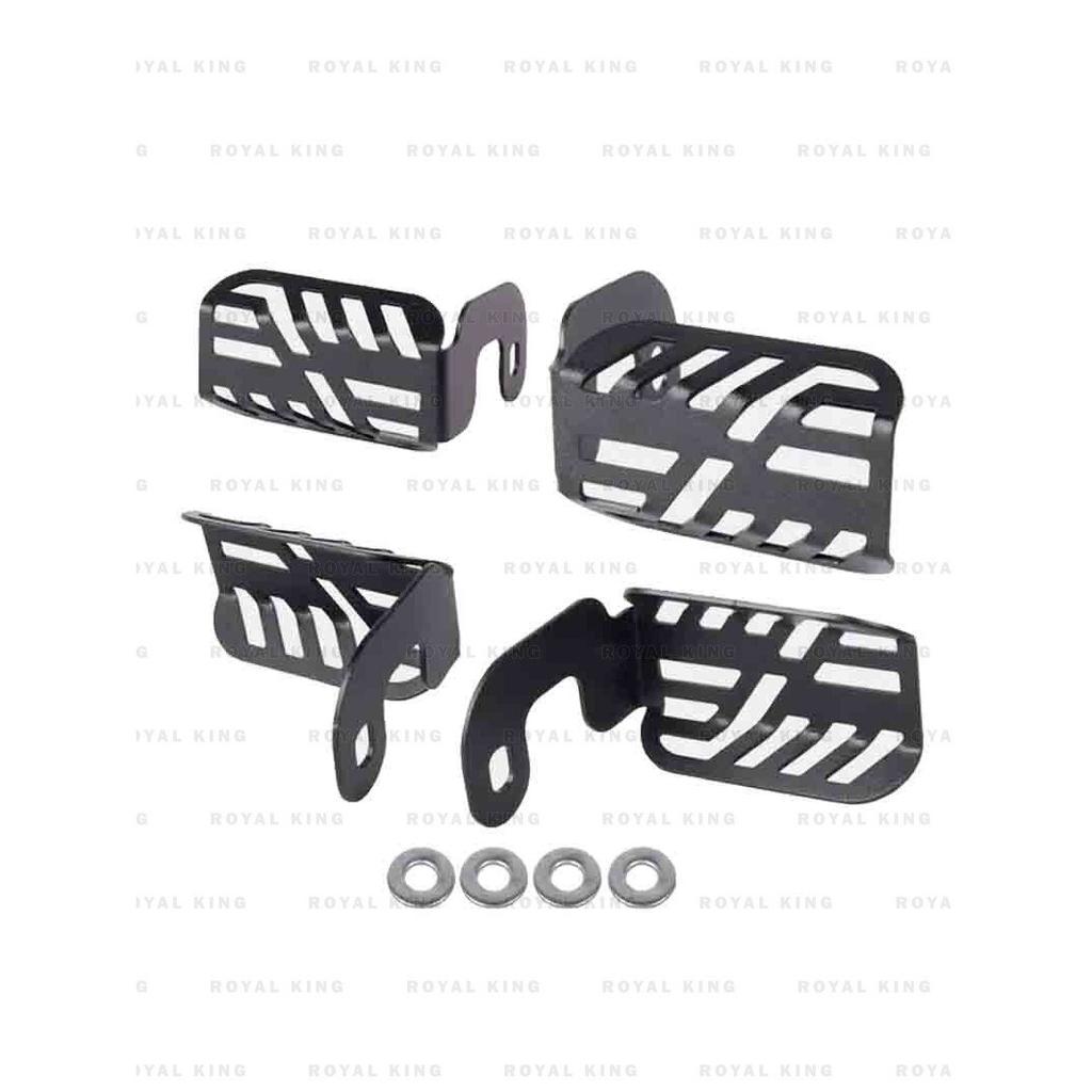 Combo de Parrilla para Faro y Parrilla para Intermitentes Royal Enfield Apto Para Himalayan 411 BS6