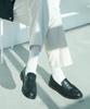 Bsqt By Classy 21175 Oakville Penny Loafers Mono Black