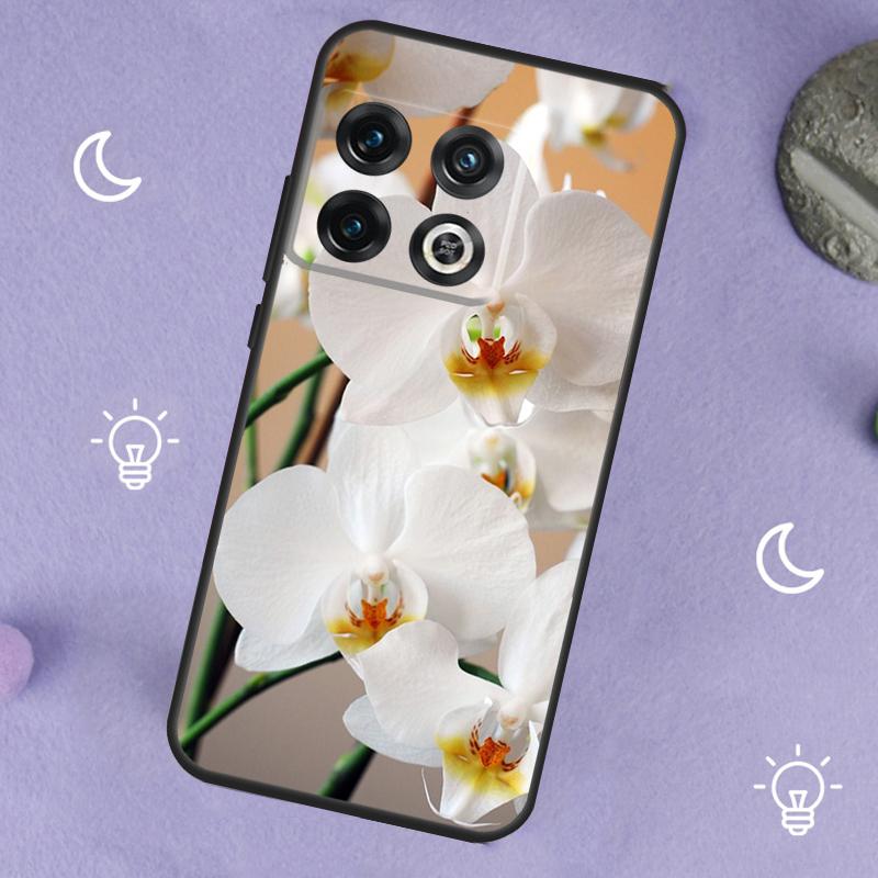 Orchid Flowers Colorful Case For OnePlus 13T 10T 8T 10R 12R 13R 15 13 12 11 10 9 Nord 5 CE 2 3 4 Lite N20 N30 Cover