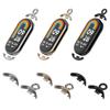 1 Pair Metal Band Strap Adapter Replacement Pendant Necklace for Xiaomi Mi Band 8 Watch Band