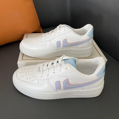 Zapatos Blancos para Mujer Primavera Nuevo Estilo Coreano Zapatos de Plataforma para Estudiante para Mujer Transpirables Deportivos y de Ocio Zapatos de Mujer Lote Mixto