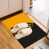 Football Crest Printed Office Carpet Chair Cushion  Entryway Rug, Rugs for Living Room, Bedroom Christmas gifts