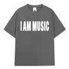 Rapper Playboi Carti Same Style I AM MUSIC Print T-shirts Men Women Opium T Shirts Cotton Oversized T Shirt Tops