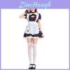Katzenmädchen Dienstmädchen Kostüm Cosplay Kleid mit Polyester Mischung für Halloween Anime Fans