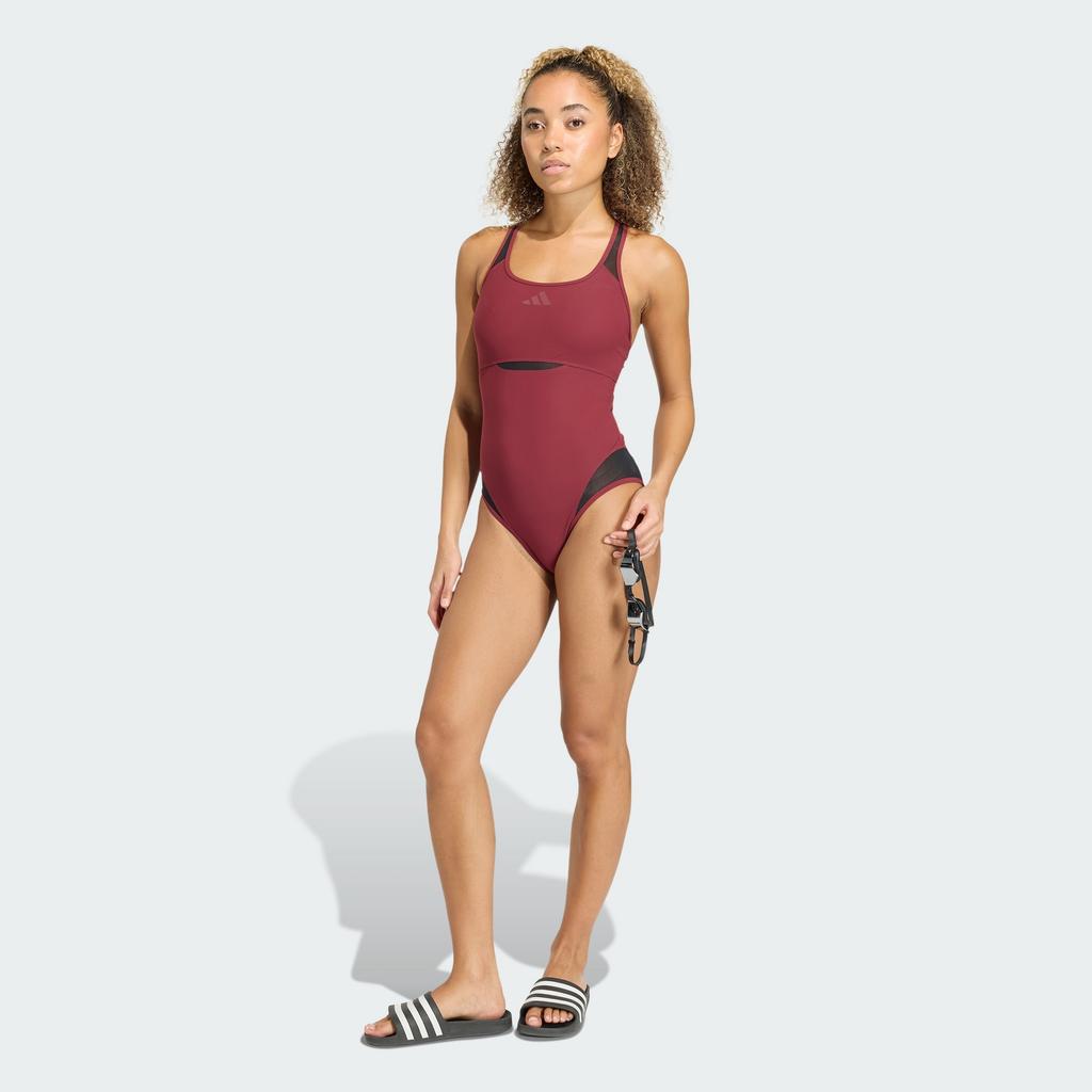 adidas Rainlux Y-Back Mesh Swimsuit Kb0684