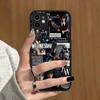 American W-WednesdayS Movie TV A-Addams Matte Transparent Phone Cover For IPhone Case 16 15 14 13 12 11 Pro Max X XS Max Plus