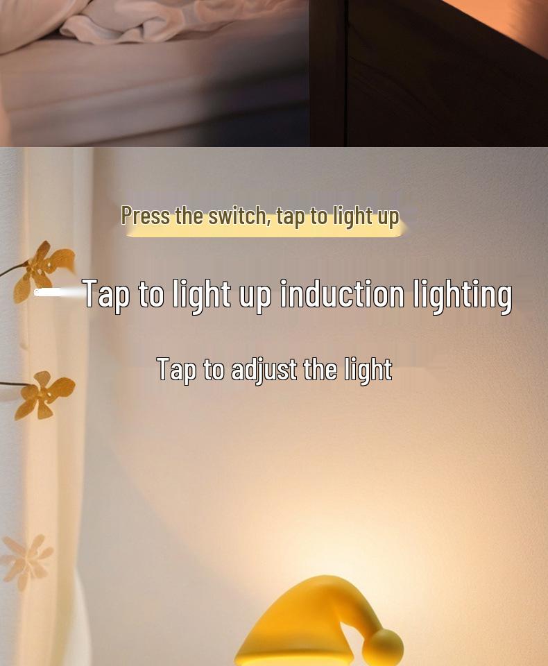 Rechargeable Star Silicone Night Light for Kids - Perfect Birthday Gift for Girls