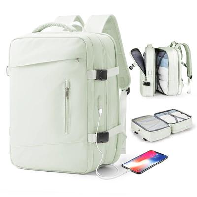 Superładowanie Duża pojemność Torby Biznesowe Wielofunkcyjne Plecaki Rozszerzalny Samolot Podróży Plecak Laptop Bag Bagaż Mężczyzna