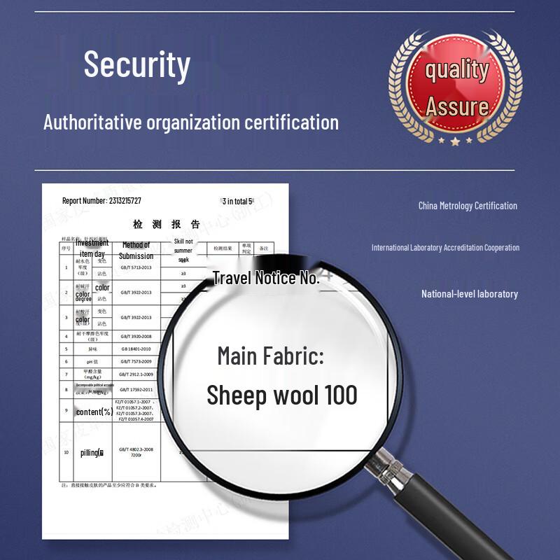 Shanshan Men's 100% Merino Wool Color Block Striped Pullover Sweater