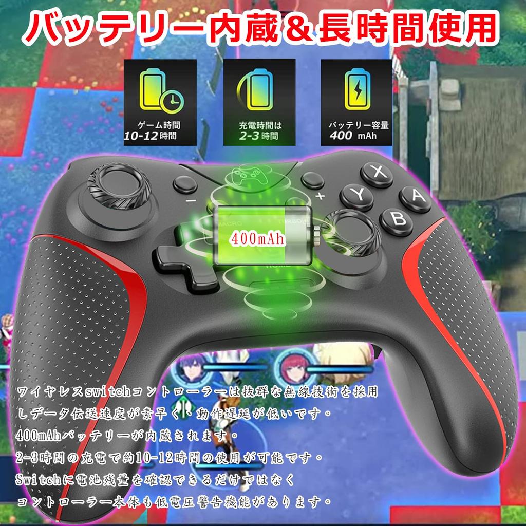 Bezdrátový ovladač pro Switch 2 s funkcí makro a zadními tlačítky Nový Rychlý Bez Turbo Rychlé HD a Gyro Kompatibilní se Switch iOS a