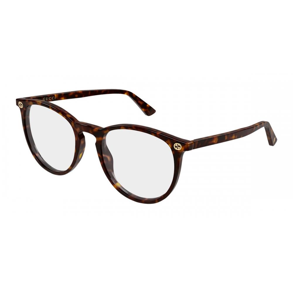 

Gucci Women Eyeglasses Gg0027o 016 Tortoise/52-20-140