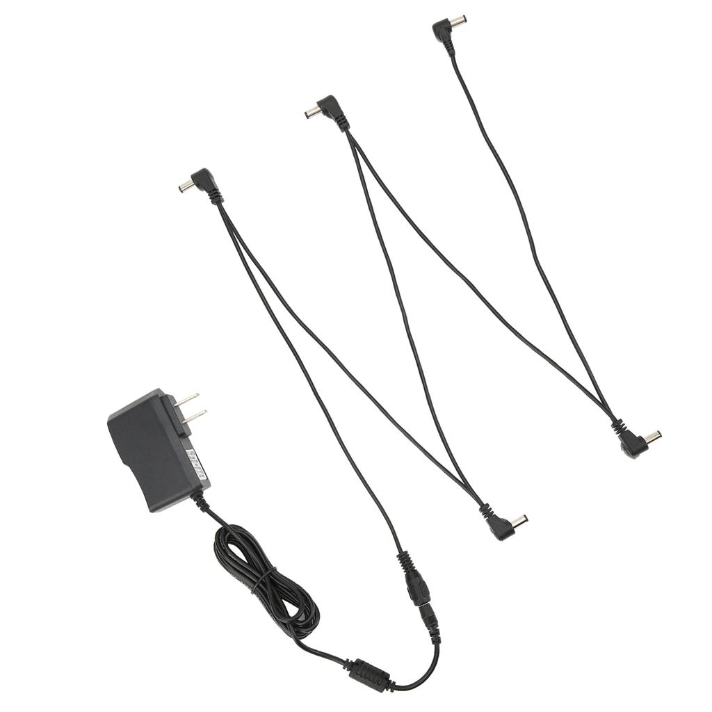 Power Adapter 9V Plastic Guitar Multi Effect 1 to 5 C2T Line Industrial Tools 850mA