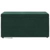 Stool Dark Green 81 x 41 x 40 cm Velvet and Engineered Wood