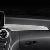 2 Stücke Auto Carbon Fiber Texture Mittelkonsole Armaturenbrett Panel Schutzhülle Abdeckung Trim Für Mercedes Benz 15-21 C W205 16-21 GLC X25