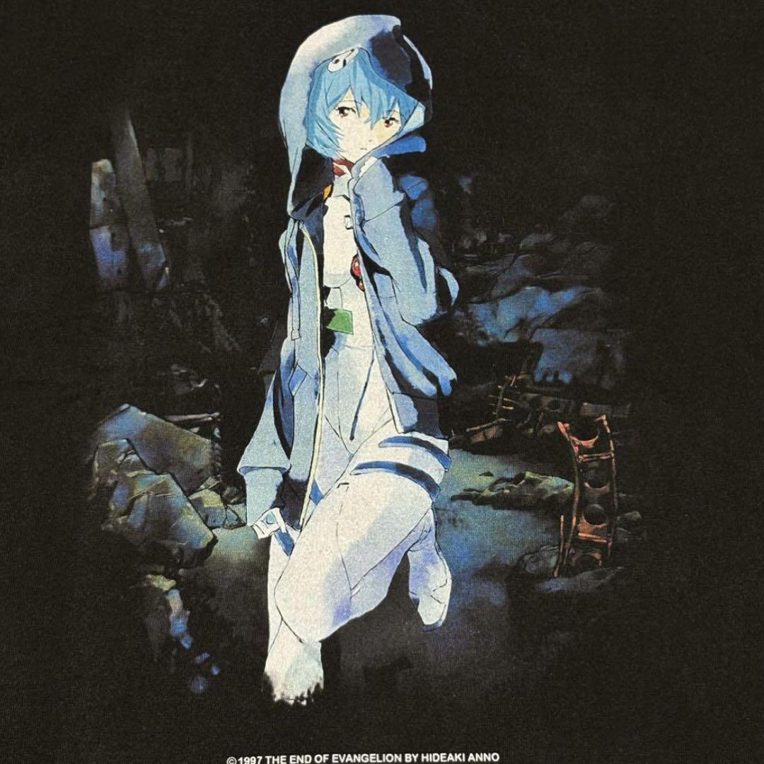 

[Б/У] Редкая аниме-футболка Evangelion Rei Ayanami