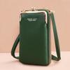 Moda Bolsos Pequeños Cruzados para Mujer Mini Bolso de Hombro Mensajero de Cuero Mate Bolso de Mano Bolsas para Teléfono de Dama… Más