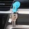 Car Window Suction Cup Clip - 2 Ticket Card Holding Hooks, Removable Vehicle Multipurpose