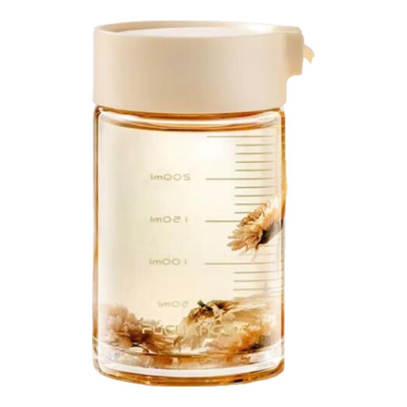 Fuguang Portable Glass Water Bottle